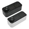 Bluetooth-Lautsprecher Wecker Radio Digitales LED-Display Subwoofer Mini Spiegel Bluetooth-Lautsprecher Alar