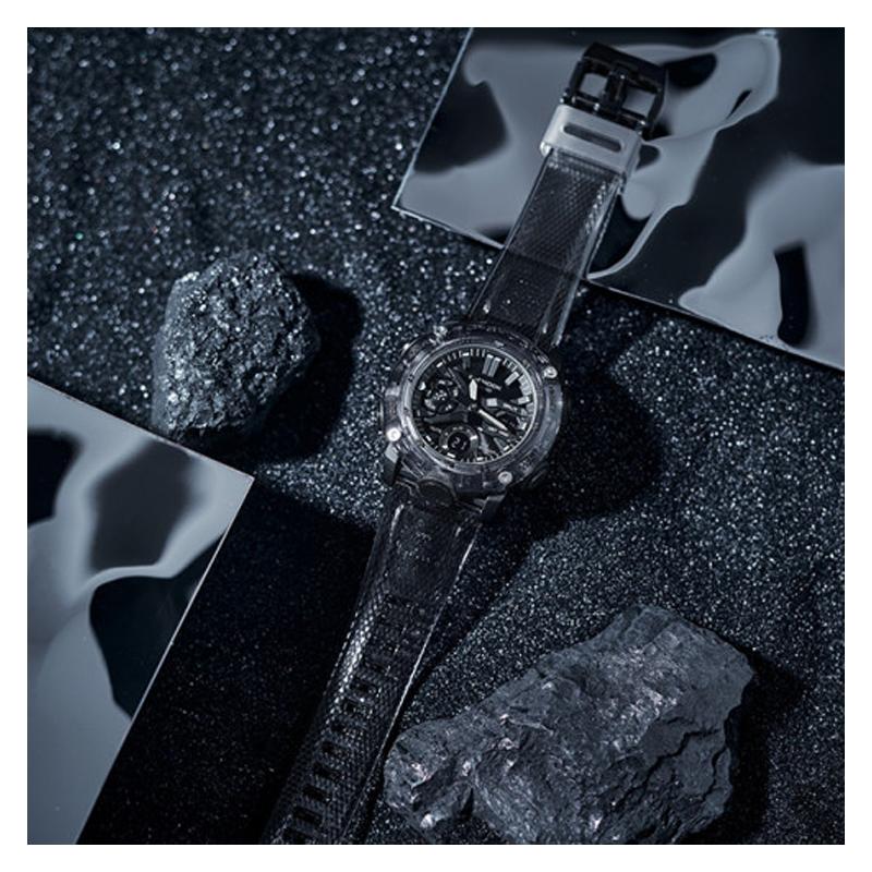 Casio LCD/pointer dual display series G-SHOCK new ice tough series waterproof and shockproof quartz movement resin strap Japanese and GA-2000SKE-8AJF