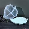 Leaf Shaped Epoxy Resin Casting Mold Versatile Silicone Resin Tray Mold for Crafting Unique Leaf Shaped Plate Items