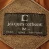 JACQUES CORBEAN 80s vintage Suede leather switching Knit jacket M Brown Men's Used
