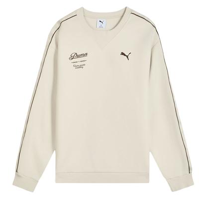 Logolu Yazılı Bisiklet Yaka Uzun Kollu Kazak Erkek sweatshirt 635717-87