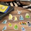 50PCS Cute Cartoon Parrot Graffiti Stickers Waterproof Vinyl Decals for Guitar Notebook Luggage DIY Decoration