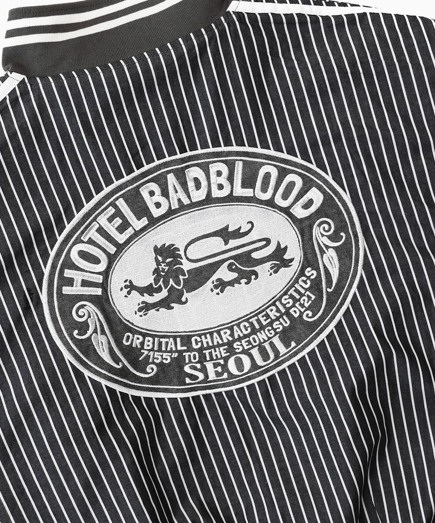 Badblood Reversible Pinstripe Track Suit - Grey