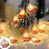 3m 20Led Christmas Light String Creative Christmas Decor Lamp Santa Claus LED Light  Bar