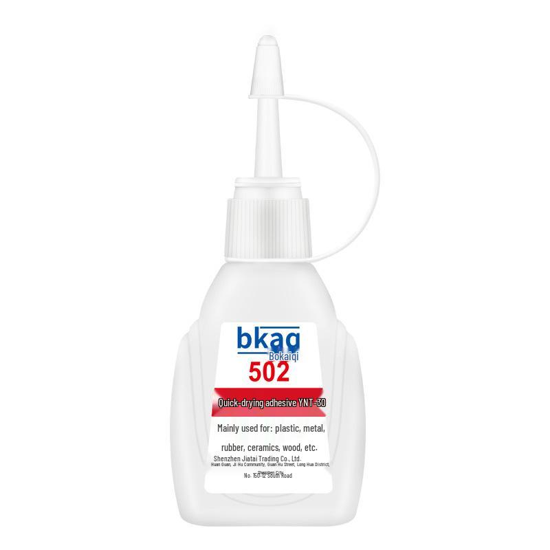 Universal 502 Quick-Drying Waterproof Super Glue for Wood, Plastic, Glass & Metal Repair