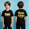 Snorks Cartoon Theme Series TShirt Kids Summer Polyester Short Sleeve Boys and Girls Casual T-shirt Duplex Printing Children Tee
