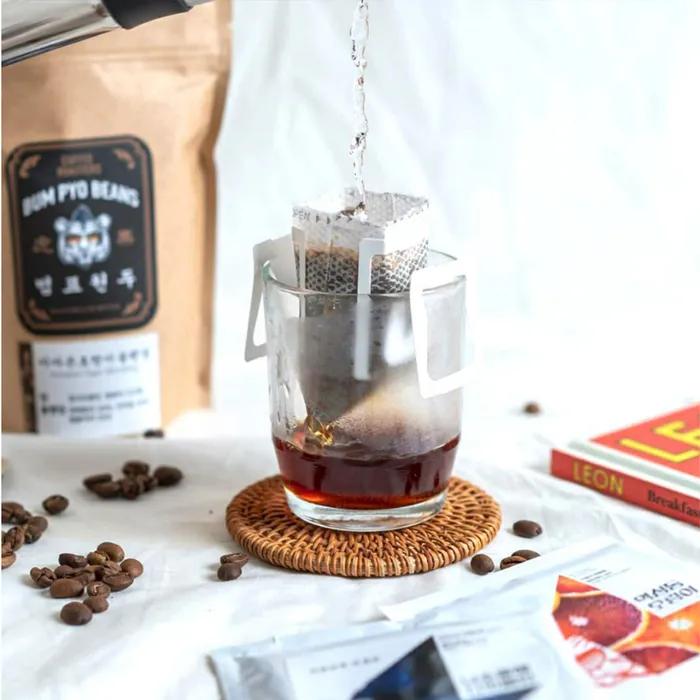 7ea of Tiger Brother Drip Bag Coffee from Beompyo Wondu (Well-balanced Smoothness)