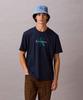Monogram Print 4RB861G L DARKSAPPHIRECEF [Calvin Klein] Short-sleeve T-shirt