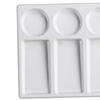 10 Compartment Ceramic Mixing Palette for Watercolor And Acrylic