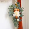 Wedding Arch Decoration Corner Flower Simulation Stage Background Flower Ceremony And Reception Background Decoration