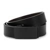 Men's Black Automatic Buckle Belt Spring Summer Casual Business Leather Belt
