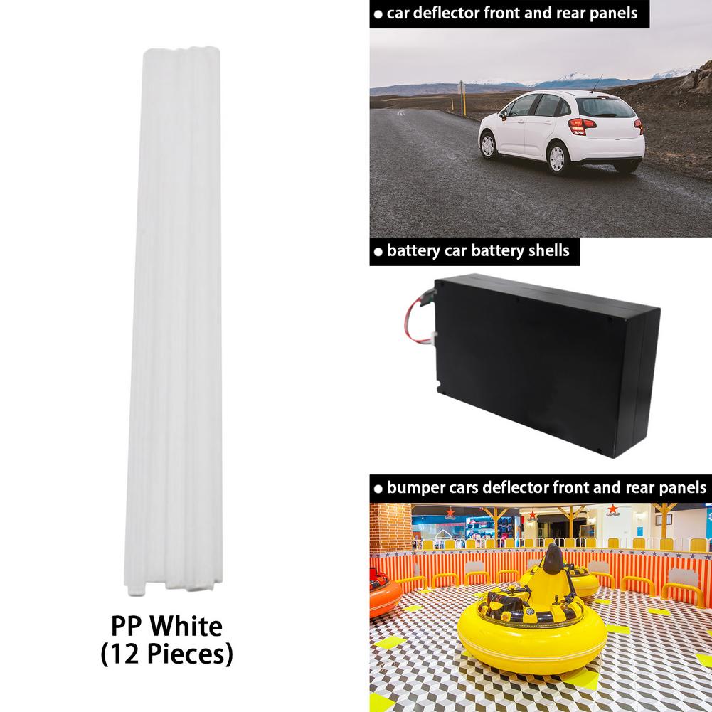 Plastic Welding Rods 200mm Length ABS/PP/PVC/PE Welding Sticks 20*0.5*0.5 Cm For Plastic Welder 50pcs Welding Rods