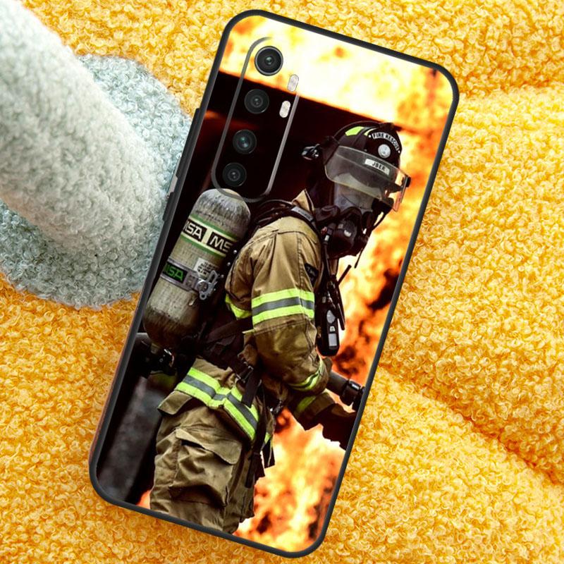 Feuerwehrmann Helden Feuerwehrmann Coole Hülle Für Xiaomi 13T 14T 15T 14 15 Ultra 17 Pro Max Hülle Für POCO F8 F7 X7 Pro F5 F6 X5 X6