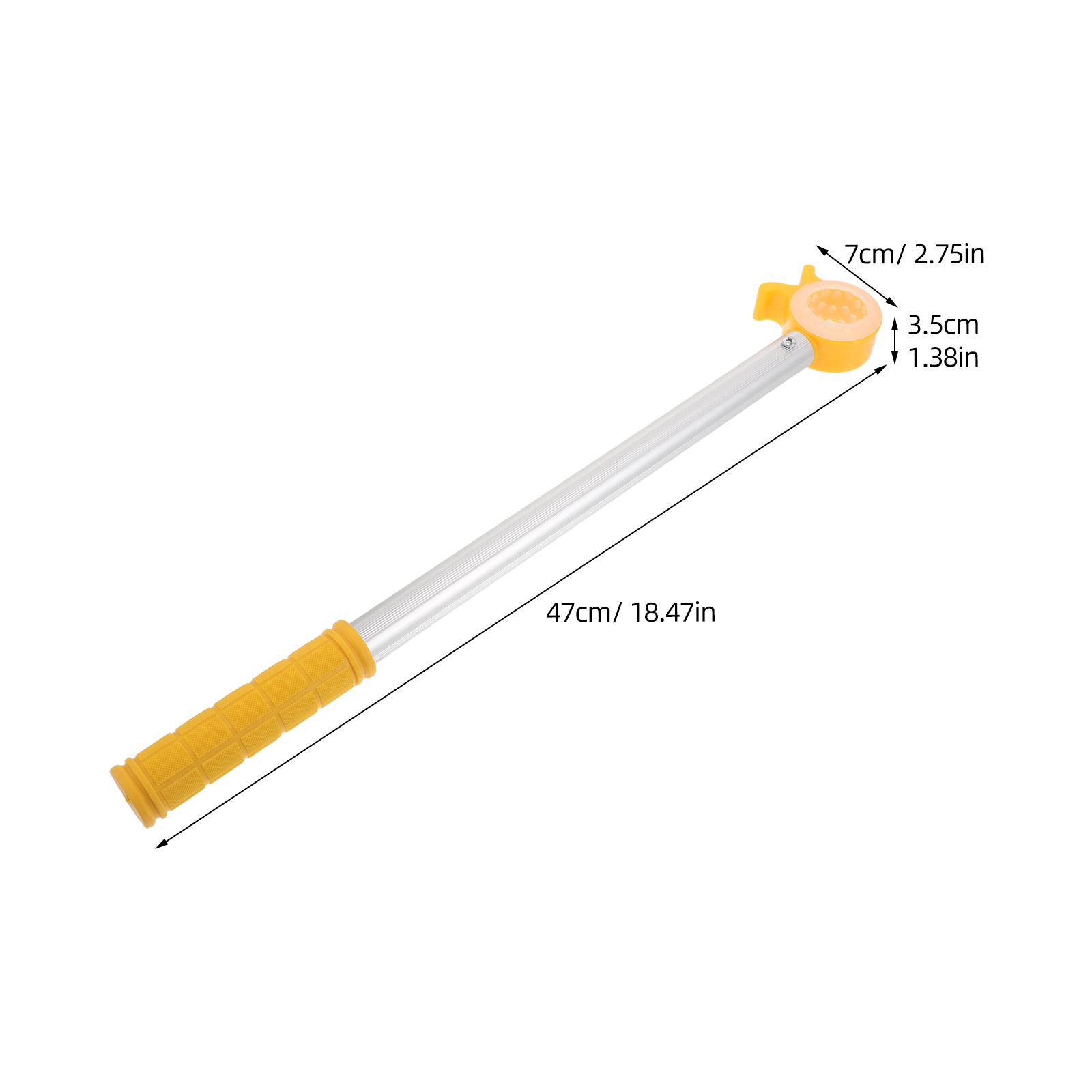 

Push Pull Window Opener Pole Awning Opening Pole 185Cm Skylights Blind Curtain Kitchen Rv Roller Shade Wand Drawing Tool жовтий
