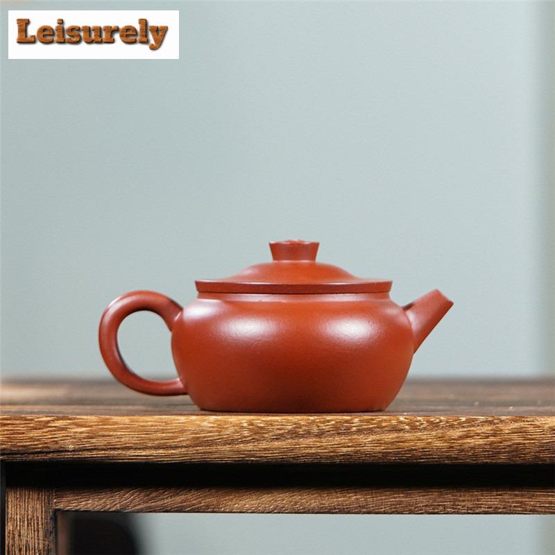100ml Traditional Yixing Purple Clay Teapots Handmade Eight Trigram Pot Raw Ore Dahongpao Mud Kettle Chinese Zisha Tea Set Cafes