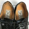 Roberta Valentino Made in Japan Semi Brogue Cap Toe Business Shoes Black Size 24.5 Men's(USED)
