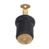 Boat Live Well Plug Brass Livewell Bait Well Drain Plug Tight Sealing Boat Drain Plug Boat Drain Plug for Bilge Beam