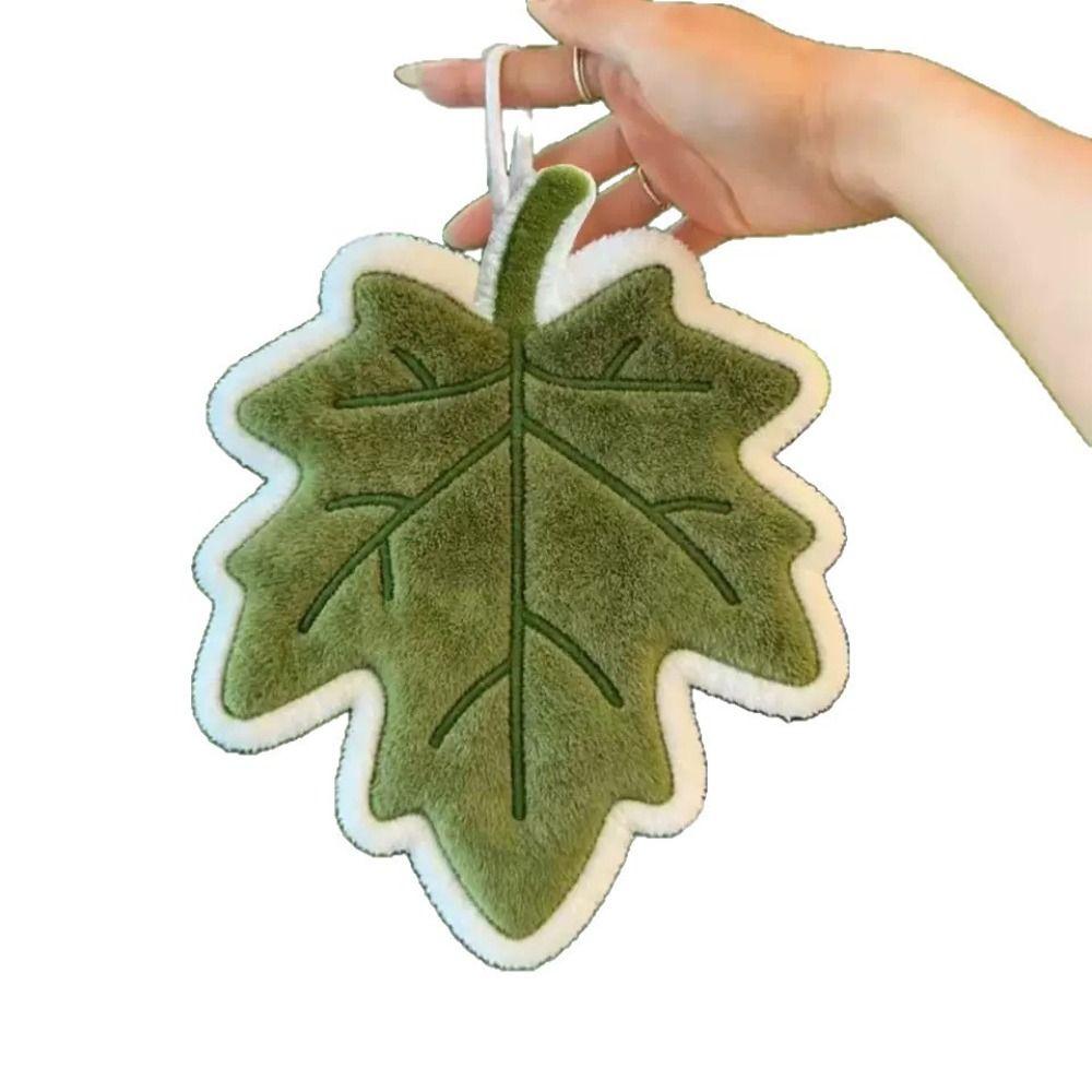 Absorb Water Hand Towel Coral Velvet Bathroom Kerchief High Quality Kitchen Handkerchief  Kitchen