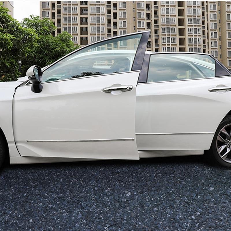 1M Car Door Side Anti-scratch Edge Guard Protection Sticker for Body & Bumper Side Trims Edging Strip Decorative