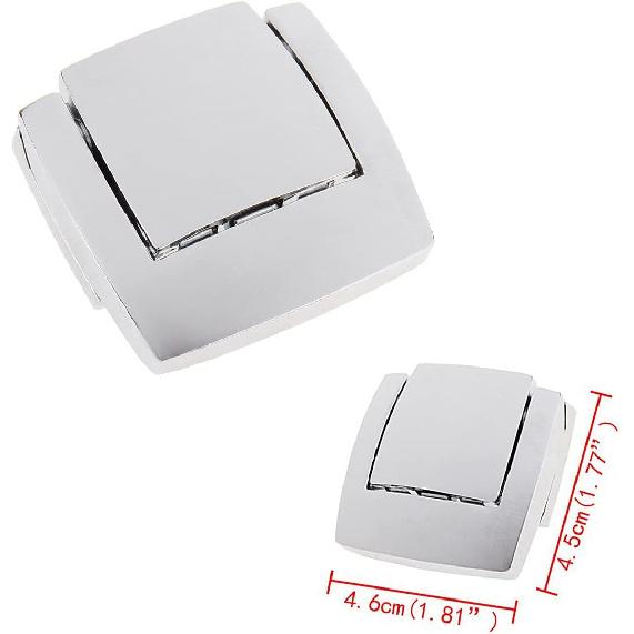 Chrome Tour Pack Pak Latches Fits For Harley Touring Street Electra Road Glide Ultra Classic FLHTCU FLHTC Limited FLHTK Anniversary FLHTCUSE8