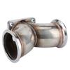 VBand Dual Inlet Y Elbow Adapter 3in for V6 V8 Engine T4 Turbocharger Twin Scroll Flange