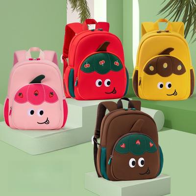  New Fruit Kindergarten Backpack Cartoon Bag Mini Children's Backpack Baby Backpack
