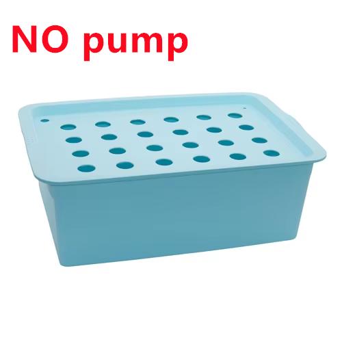 1 Set 24 Cell Hydroponic Soilless Nursery Box Liquid Cultivation Planting Case Seedling Growing Planter Home Vegetables Planter