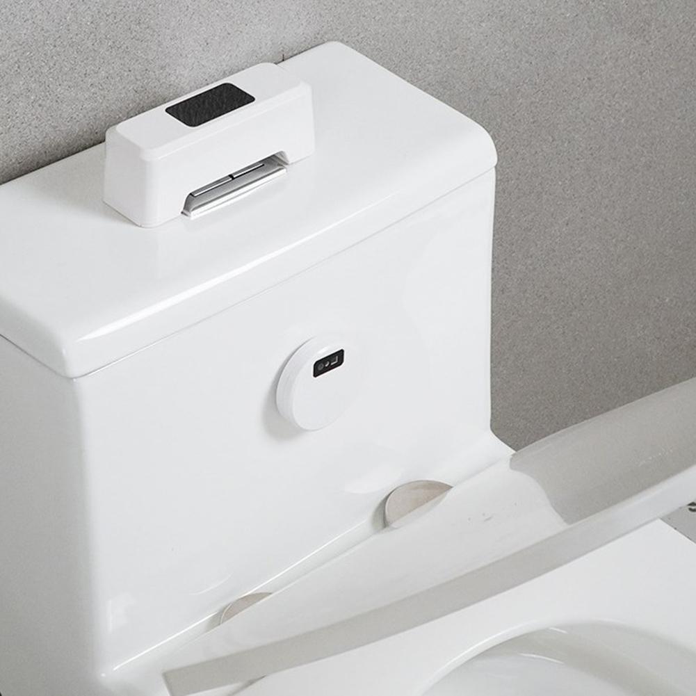 Infrared Sensor Flusher Automatic Toilet Flusher Bathroom Upgrade Easy Installation Hands-free Operation 15*5.3cm