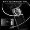 Commute/Home Office Instant Chill 3-in-1 Fan, 6000mAh Battery, 120° Rotation, Stepless Speed & Built-in Type-C Cable for Home