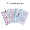 Pen Bag Non Woven Fabric Stationery Colored Zipper Bags Suitable for Children Graffiti Cartoon Pattern Portable Storage Bag TMZ