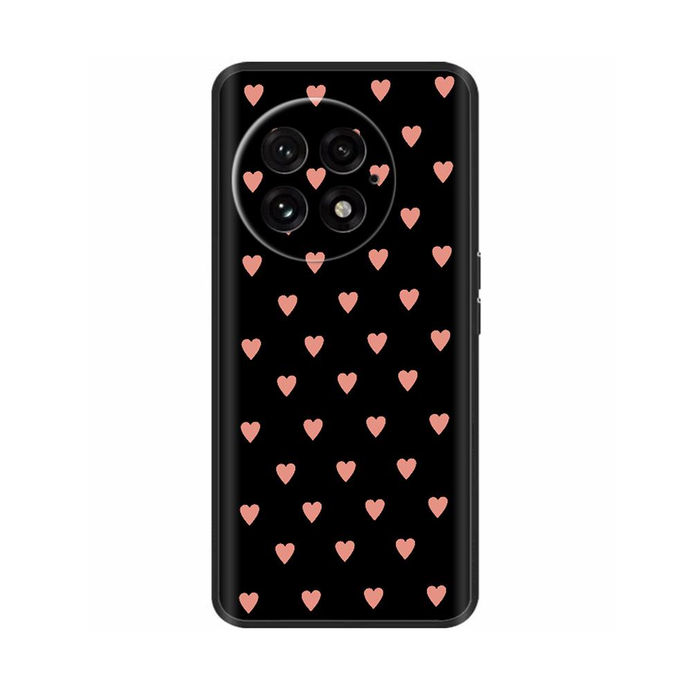 Luxury Case For OnePlus 13 Phone Case Shockproof Black Silicone Soft Back Cover Coque For OnePlus 13 PJZ110 Case Fundas Housing