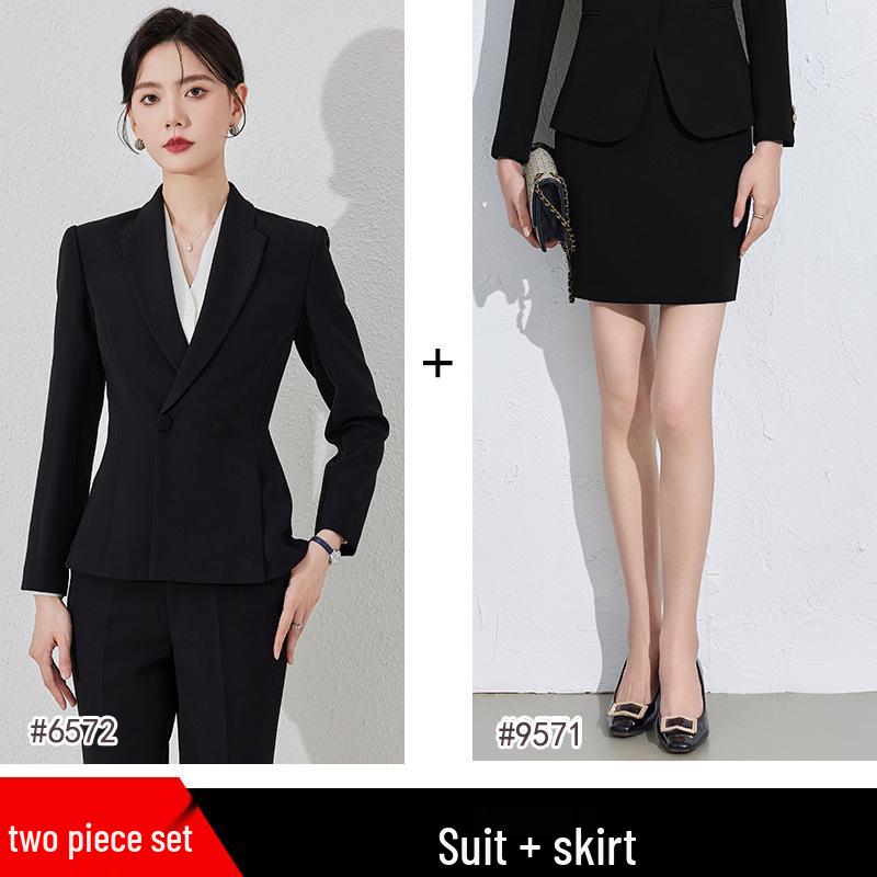 Women's Professional Blazer for Spring/Autumn 2024: Managerial Interview & Business Commute Wear