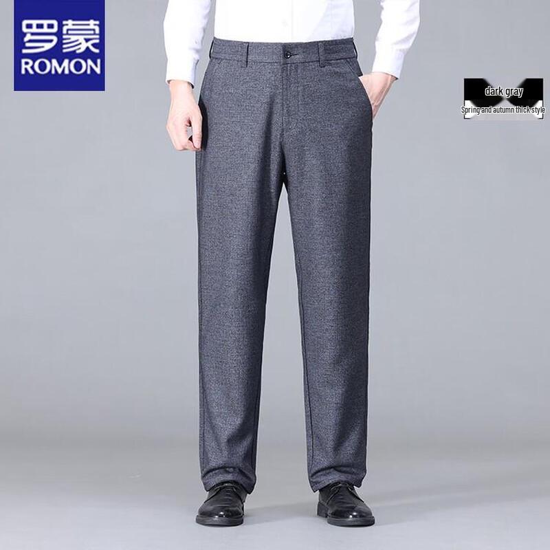 

ROMON Men s Casual Trousers for Middle-Aged & Elderly 3XL