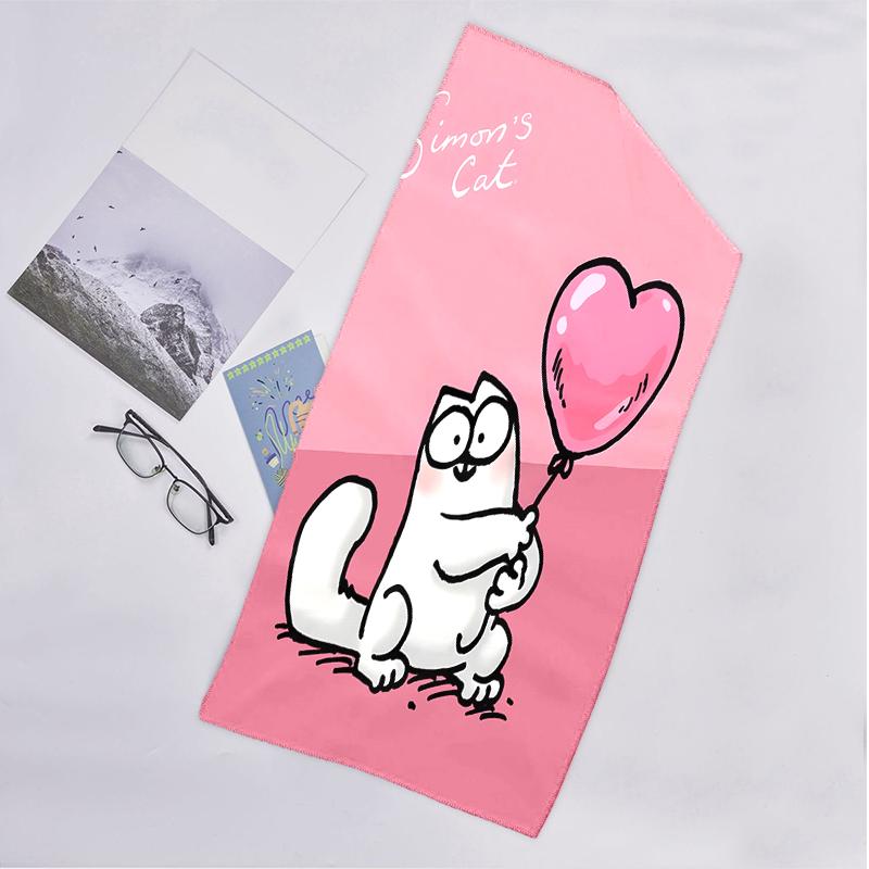 Simon'S Cat Fashion Beach Towel: Ideal for Summer Adventures Soft, absorbent and quick drying suitable for swimming and bathing