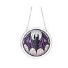 yangyizhi Halloween Scary Bat Pumpkin Acrylic Jigsaw Puzzle Suncatcher, Stained Glass Style Window Hanging Decor for Home, Garden, Gift Family Friends