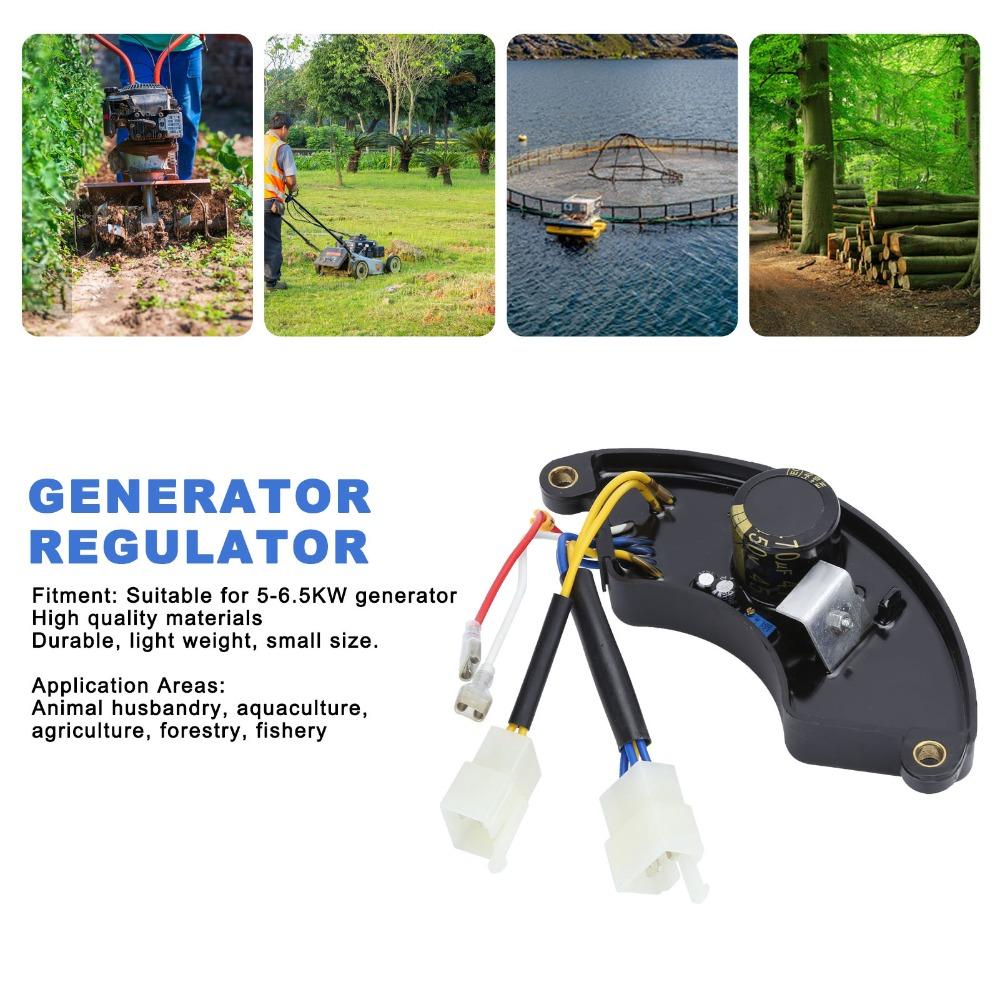ABS Auto Voltage Regulator Universal Automatic Voltage Regulator for 5-6.5KW Generator