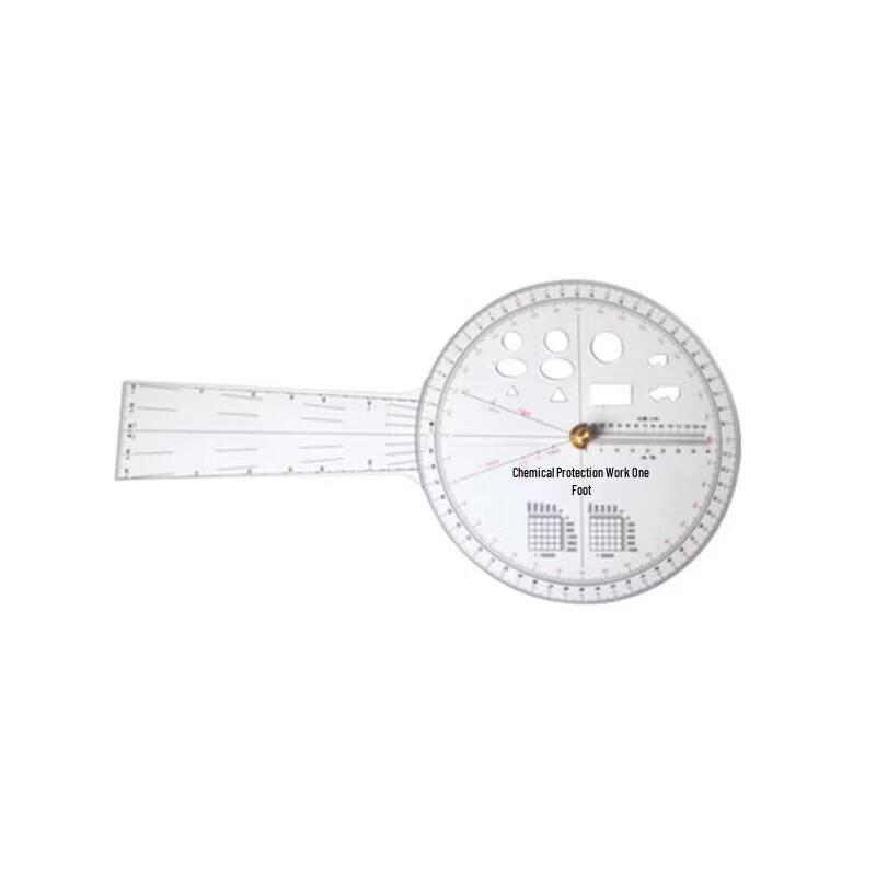 Lesh Chemical Defense Nuclear Estimation Ruler