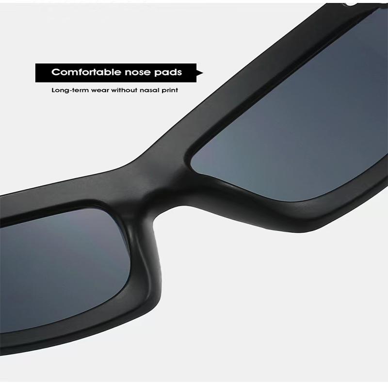 New Punk One Piece Sunglasses Y2k Luxury Brand Wrap Around Sun Glasses 2000's Shades Eyewear UV400 Female Designer Eyeglasses