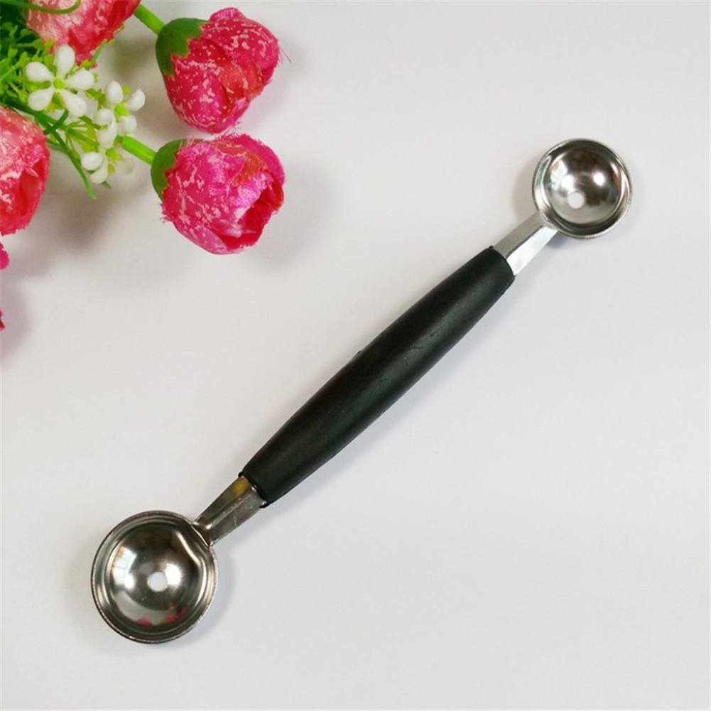 Buy 1pcs Doubleend Melon Baller Scoop Fruit Spoon Ice Cream Dessert