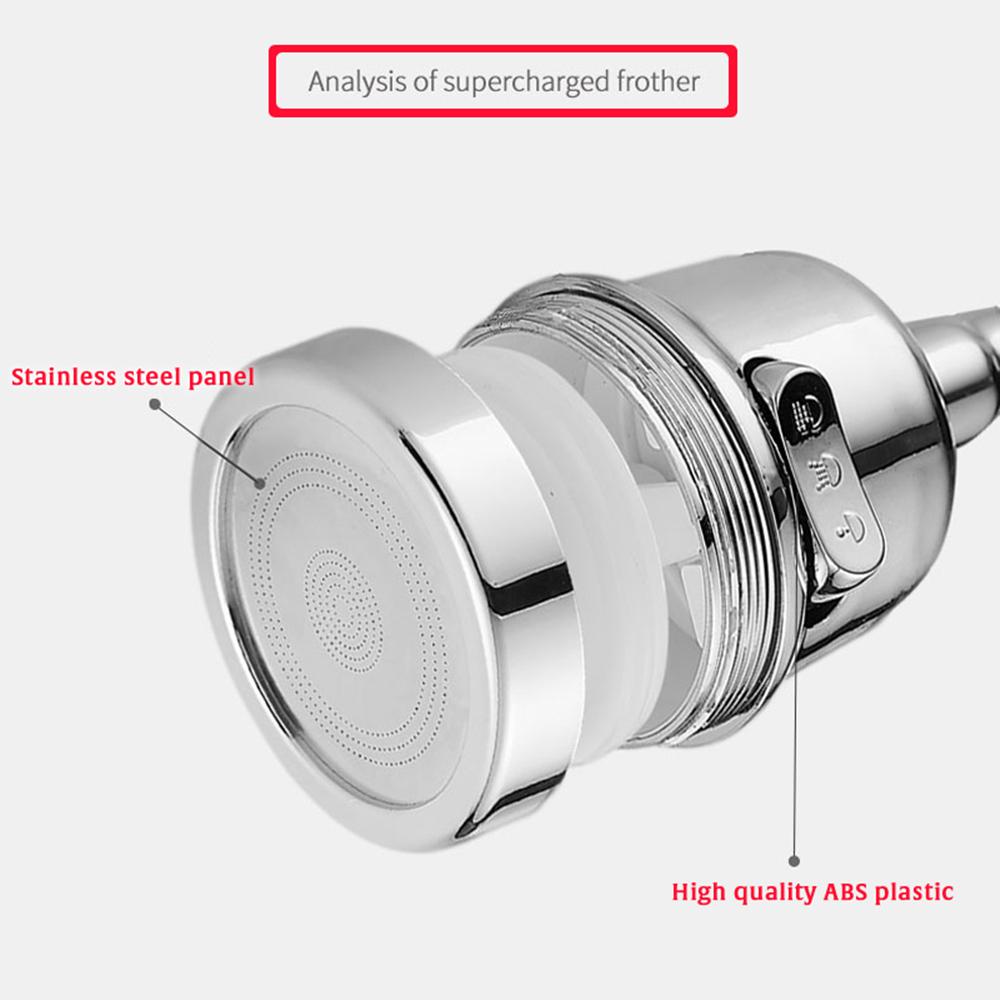 Kitchen Faucet Aerator Adjustable Swivel Tap Sprayer Filter Diffuser Water Saving Bath Shower Mixer Tip Nozzle Faucet Connector