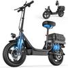 TOOFLY GQ8 14'' Adult Electric Scooter 20MPH 250W Motor 48V15Ah Battery City Commuting E-Scooter Equipped With Removable Seats