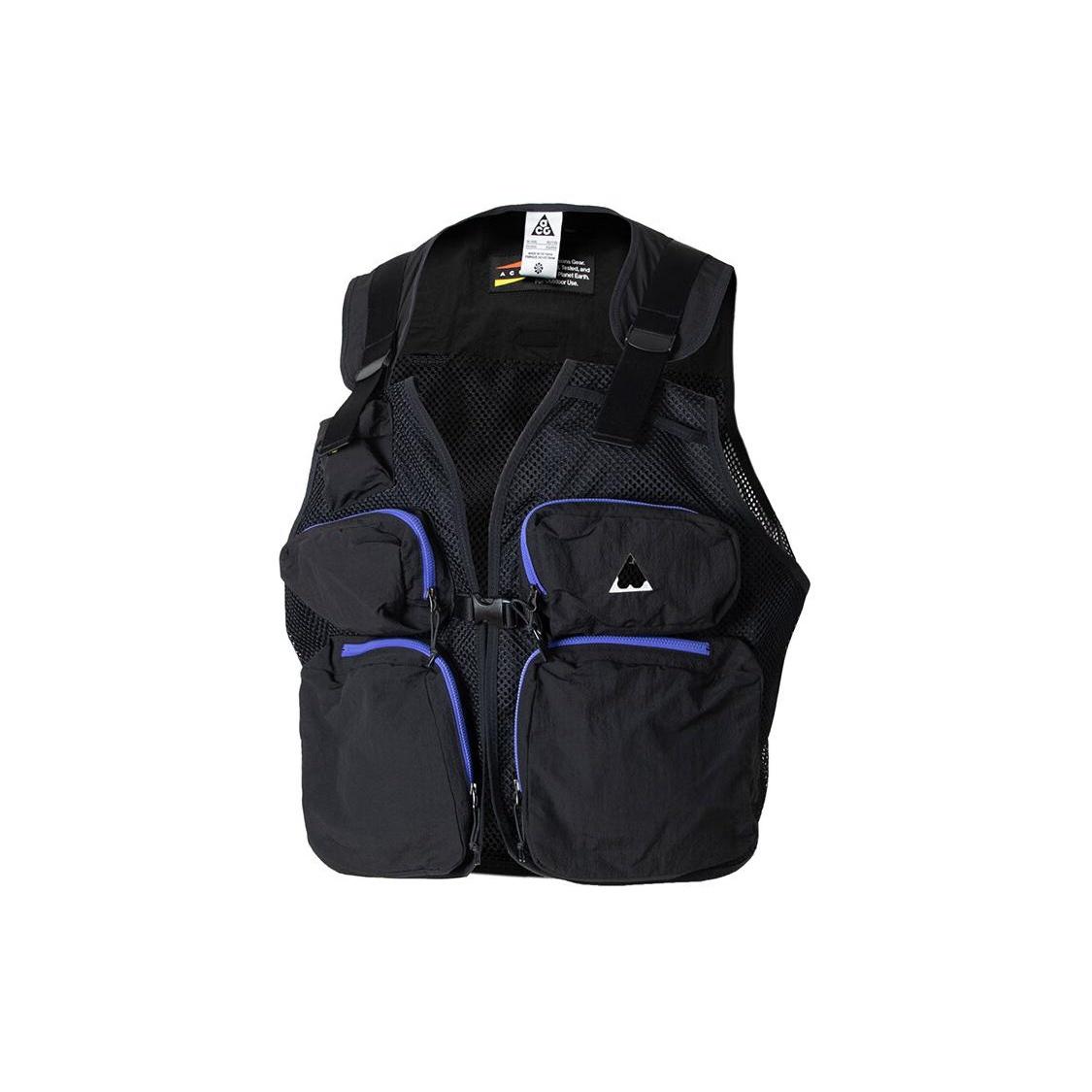 Nike ACG River Drifter Vest Asia Sizing Black White Men s FZ5651-010 M/L