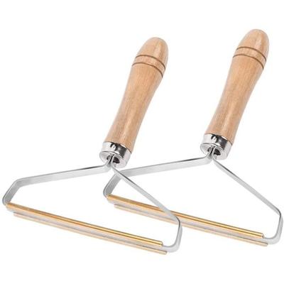 Fusselrasierer 2er-Set Fusselentferner Manuelle Fusselbürste mit Wiederverwendbar für Kleidung Mantel und Teppich