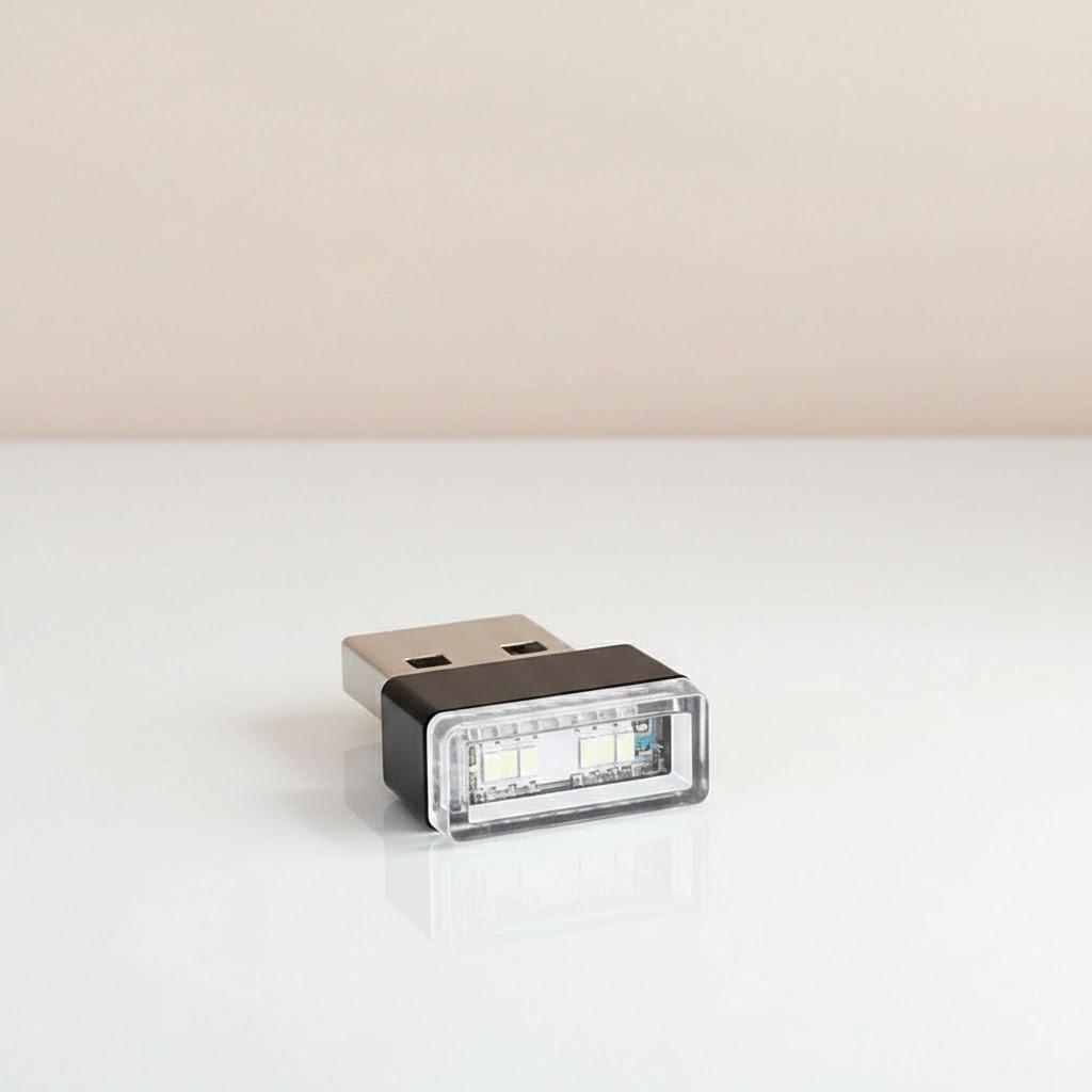 Mini USB LED Car Atmosphere Light Interior Decoration Emergency Illumination Plug Play Vehicle Lighting
