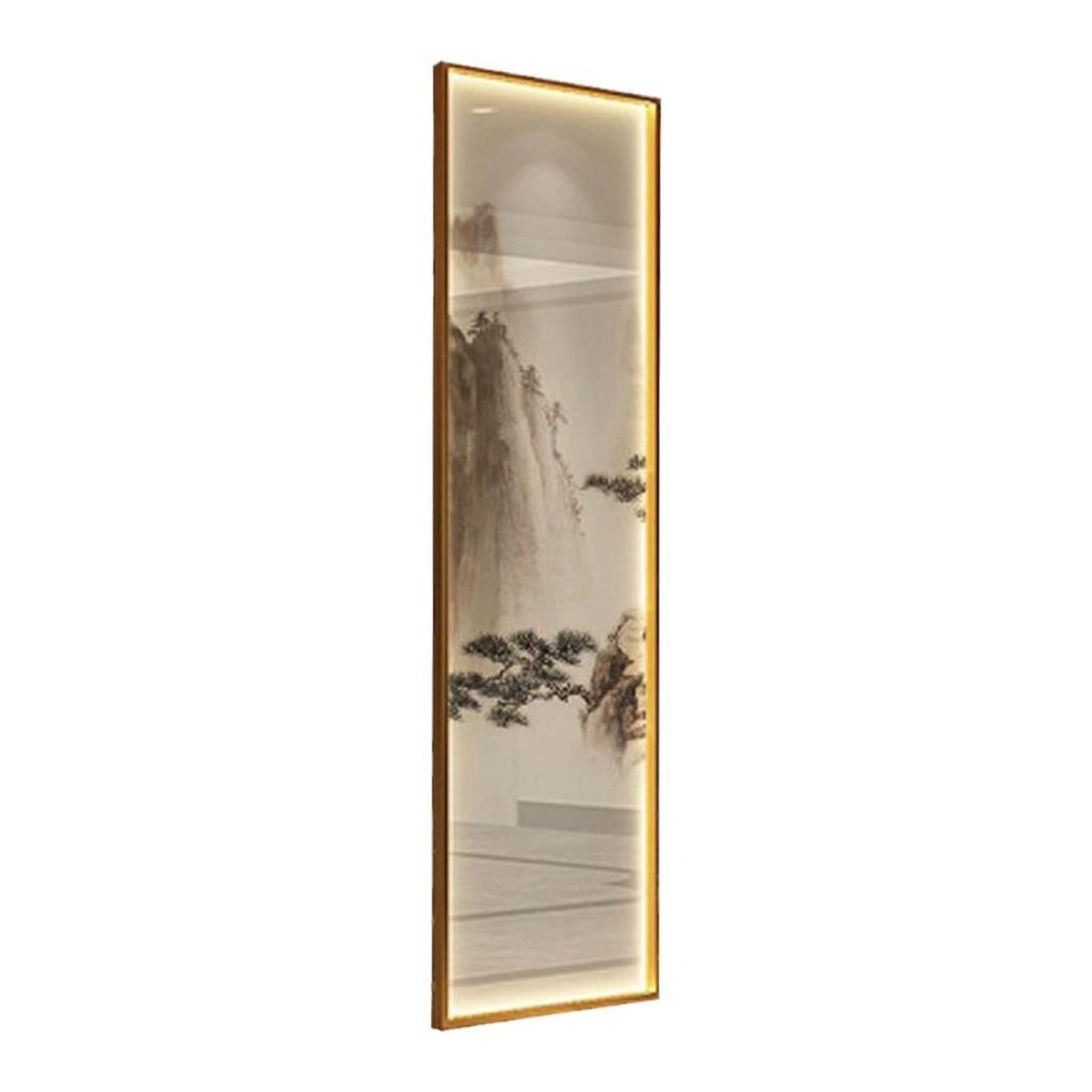 Modern Glass Screen: Laminated Glass with Wire Mesh and Illuminated Stainless Steel for Entrance or Hallway