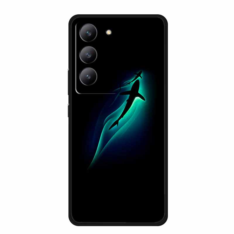 Phone Case For Redmi 15 4G Back Cover Case 6.9" Shockproof Black Silicone Soft Coque For Xiaomi Redmi 15 Case Redmi15 Funda Para