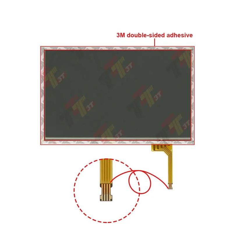 Display Touch Screen Digitizer for Toyota Prius Hybrid Sedan 2004-2009