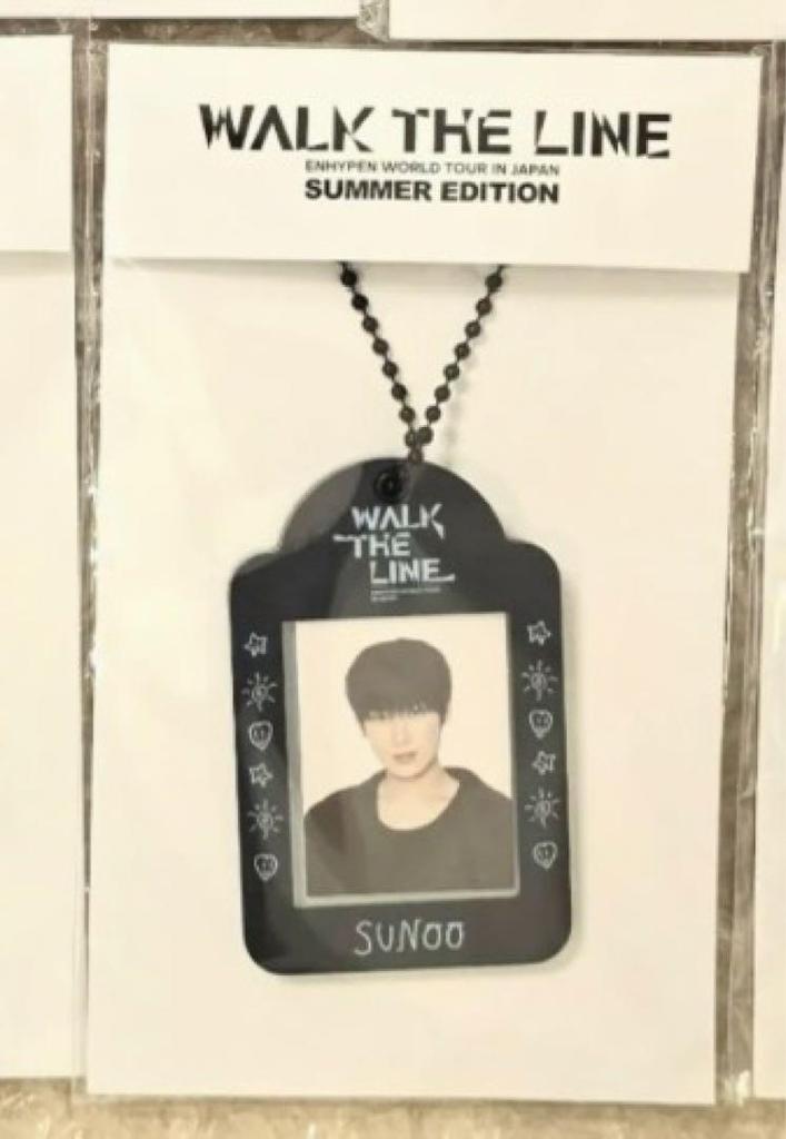 [USED] Enhypen Sunoo Slider Photo Charm Piqué Grip
