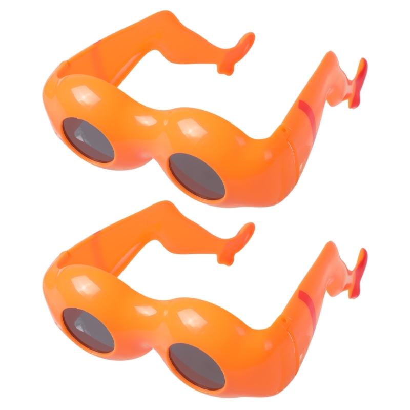 

Hip Hop Sunglasses Stylish Buttock Unique Rock Vibing Sunglasses Shades Music Festival Party Photo Props