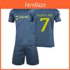 Hochwertiges 22-23 Saudi-Arabien Siegreiches Team Ronaldo Fußballtrikot 7 Für Kinder Fußballteam Uniform